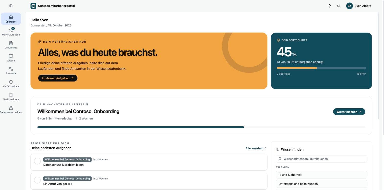 Startseite des Portals